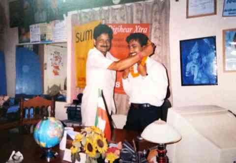 Sir Anupam Kumar (I.A.S.), District Magistrate, Muzaffarpur