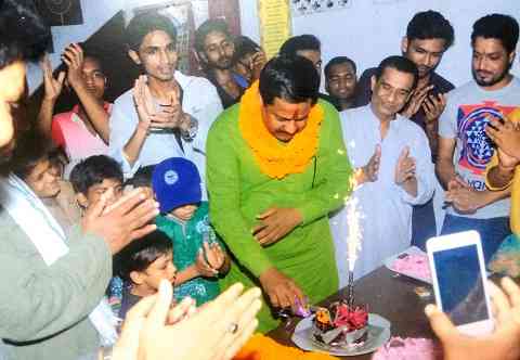 Organization celebrated Sir Ajay Nishad - Member of Parliament - Government