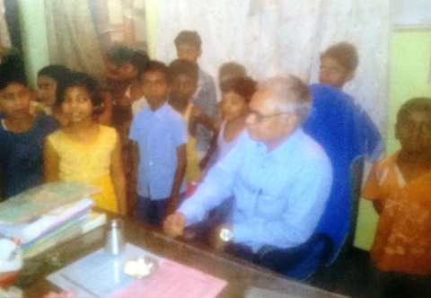 Organization was visited by S.S Mishra, Office Incharge, CRC Patna