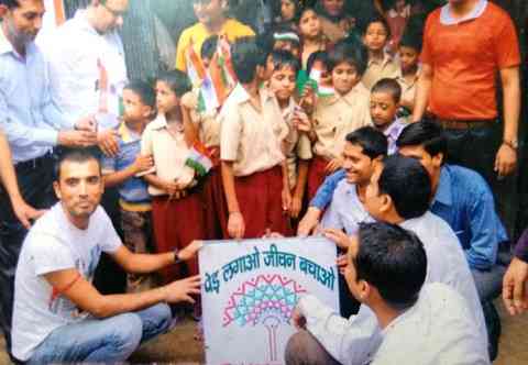 Opening ceremony by Sir Janardhan Pd. Shigriwal, Ministry of Sports And Gam