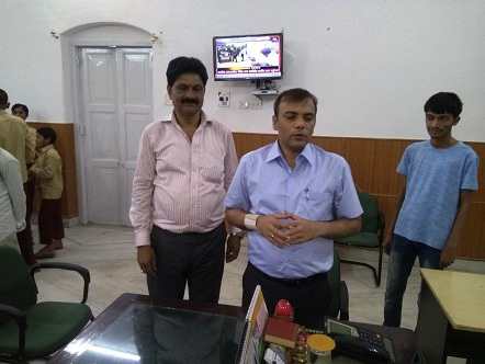 Celebrated farewell party of Atul Prasad (I.A.S.) Divisional Commissioner. 