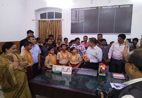 Celebrated farewell party of Atul Prasad (I.A.S.) Divisional Commissioner. 
