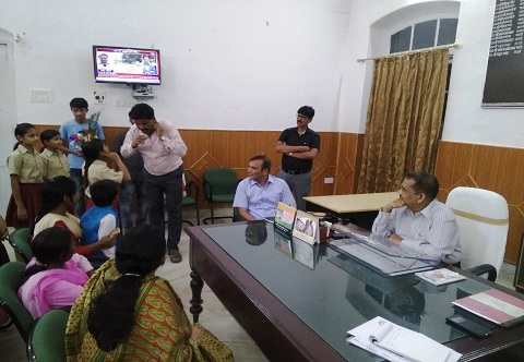 Celebrated farewell party of Atul Prasad (I.A.S.) Divisional Commissioner. 