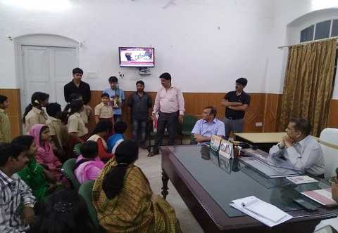 Celebrated farewell party of Atul Prasad (I.A.S.) Divisional Commissioner. 