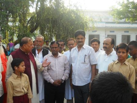 Dr Amrendra Narayan Yadav (Vice Chancellor) Bihar University, Uday Shankar 