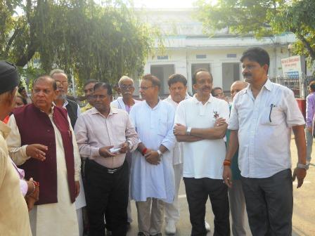Dr Amrendra Narayan Yadav (Vice Chancellor) Bihar University, Uday Shankar 