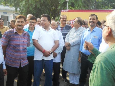 Dr Amrendra Narayan Yadav (Vice Chancellor) Bihar University, Uday Shankar 
