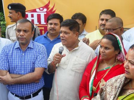 Suresh Sharma (Minister of State, Bihar), Indra Devi (Chairman Person Distr