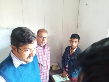 School being Inspected by, Mr. Manoj Kumar (B.A.S) Asst. Director Social Se