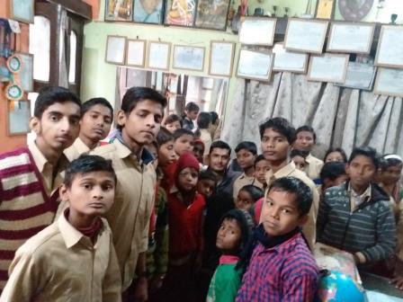 School being Inspected by, Mr. Manoj Kumar (B.A.S) Asst. Director Social Se