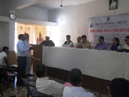 The National Trust, State Level RO's And PWD RO's Meet 2018