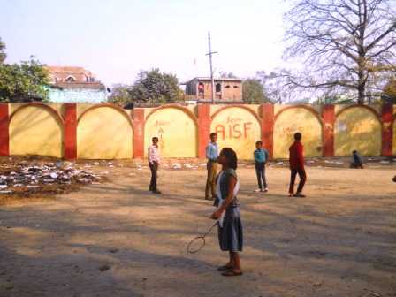 Student Playing