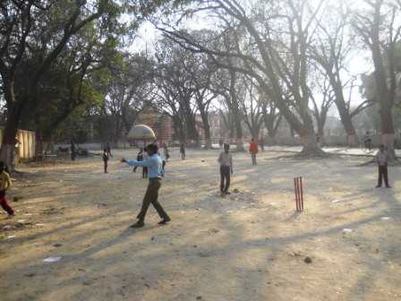 Student Playing