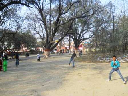 Student Playing