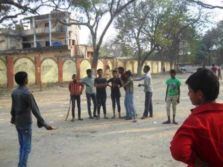 Student Playing