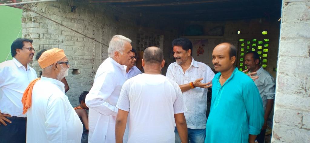 Sri Devesh Chandra Thaku (MLC) Visit