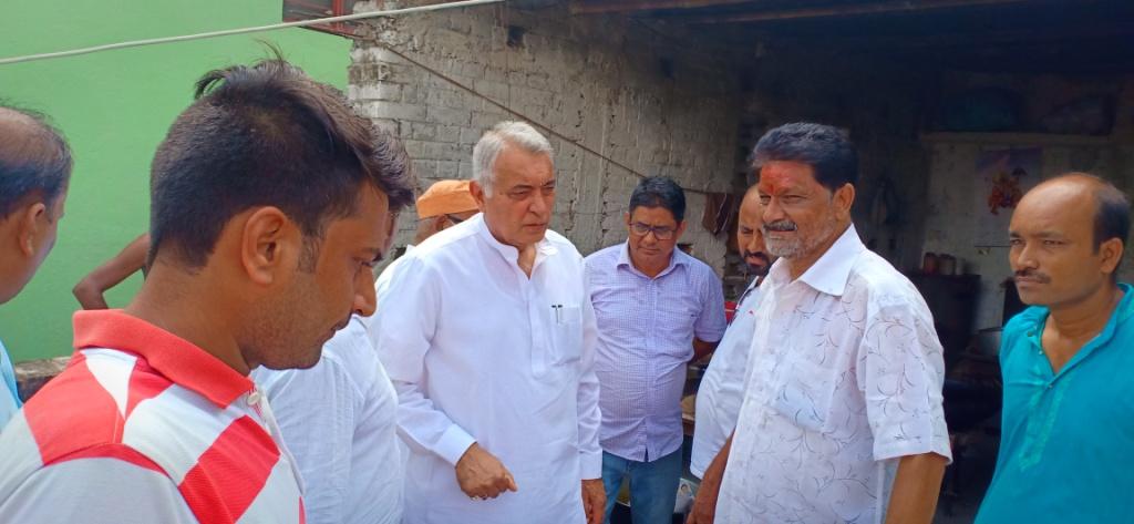 Sri Devesh Chandra Thaku (MLC) Visit