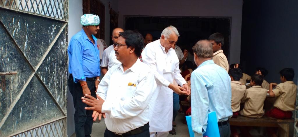 Sri Devesh Chandra Thaku (MLC) Visit