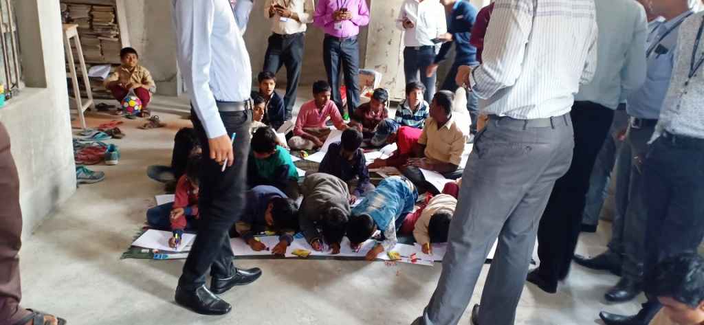 Games & painting Programm by our organization