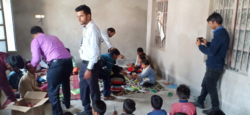 Games & painting Programm by our organization
