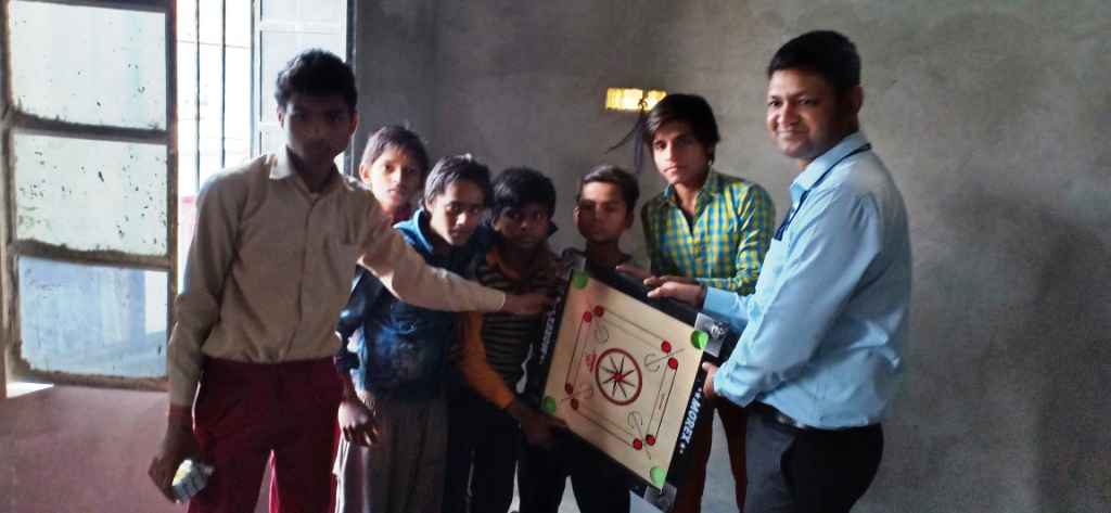 Games & painting Programm by our organization