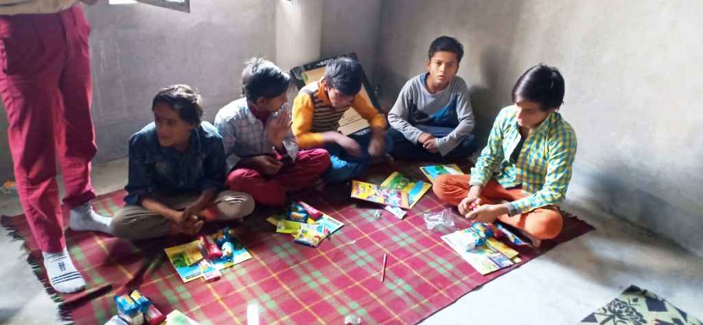 Games & painting Programm by our organization