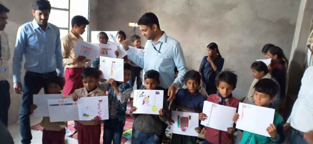 Games & painting Programm by our organization