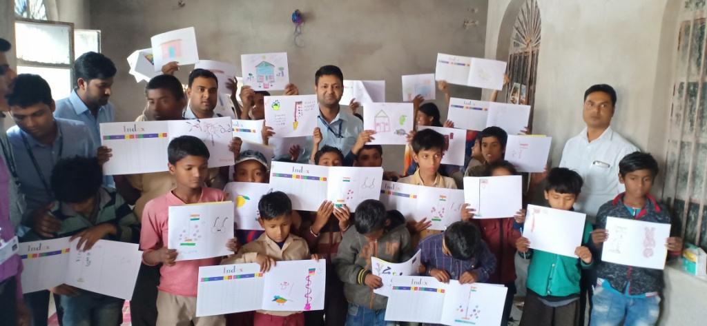 Games & painting Programm by our organization