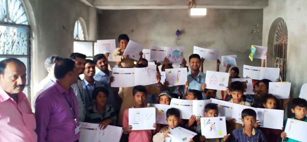 Games & painting Programm by our organization