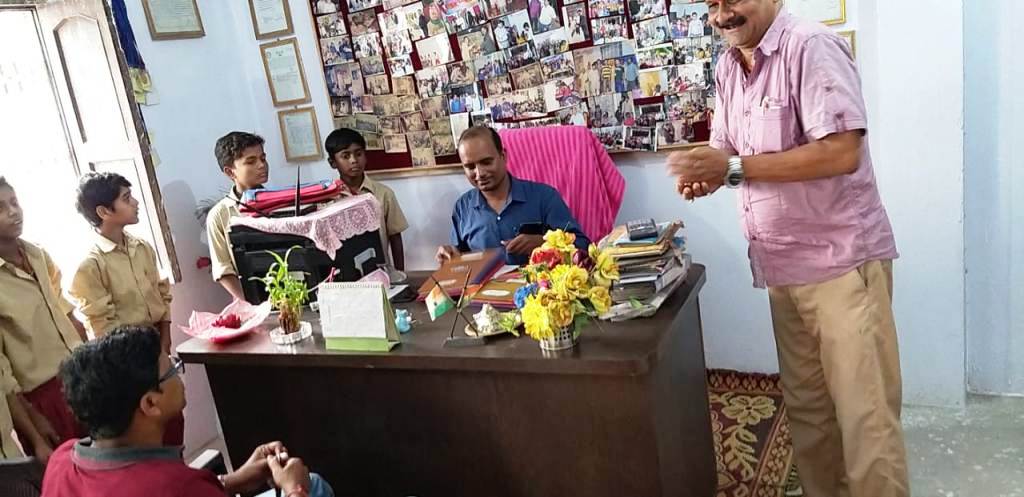 Organization Inspection by Sir Brajbhushan Kumar Assistant Director Social 