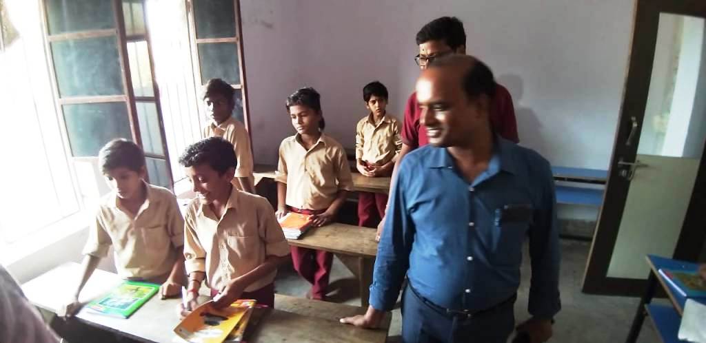 Organization Inspection by Sir Brajbhushan Kumar Assistant Director Social 