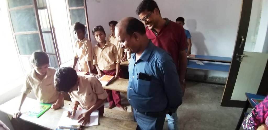 Organization Inspection by Sir Brajbhushan Kumar Assistant Director Social 